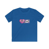Love T-Shirt with a smiling hear and the word love in blue