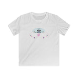 LouliiBot™ Robo Flying Saucer t-shrit in white