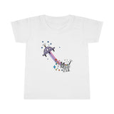 Space RoboDog t-shirt in white