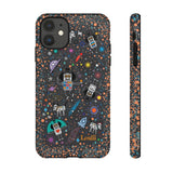 LouliiBot™ Intergalactic Space Friends in black