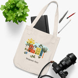 Tropical Chic Organic Tote Bag