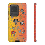 LouliiBot™ Intergalactic Space Friends in gradient orange