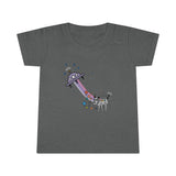 Space RoboDog t-shirt in grey