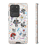 LouliiBot™ Intergalactic Space Friends in white