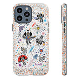 LouliiBot™ Intergalactic Space Friends in white