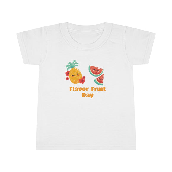 Flavor Fruit Day t-shirts in white