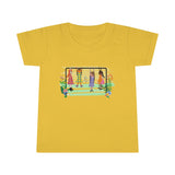 Swing Set Toddler T-shirt in yellow