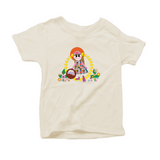 Missy girl toddler t-shirt in natural