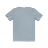 Light blue All in nature T-shirt back that is plain without a print