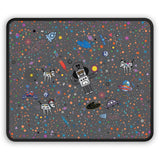 LouliiBot™ Space Friends Gaming Mouse Pad in gray