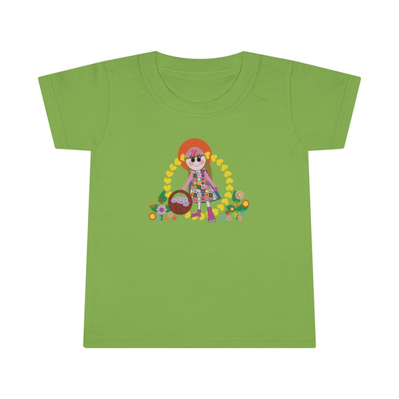 Missy Girl toddler t-shirt in green