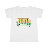 Swing Set Toddler T-shirt in white