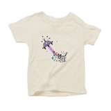 Space RoboDog Toddler T-Shirt 100% Organic t-shirt in natural
