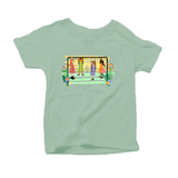 Swing Set Toddler T-Shirt 100% Organic in avocado