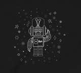 Close up of LouliiBot™ Robo2 T-shirt artwork
